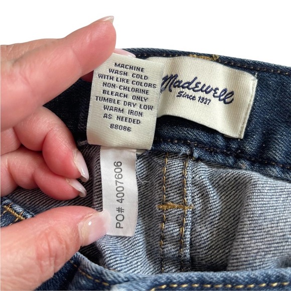 Madewell Bootlegger Blue Jeans - Picture 7 of 12